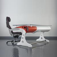 Aircraft Wing Office Desk