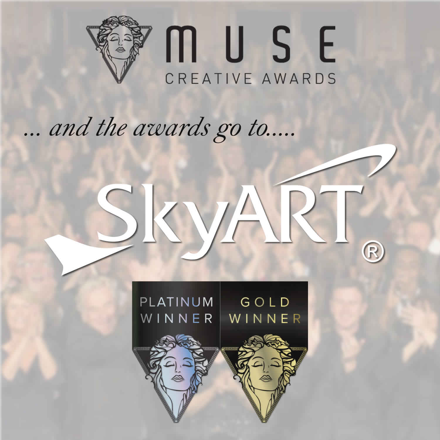 SkyArt.com gets two awards at MUSE Creative